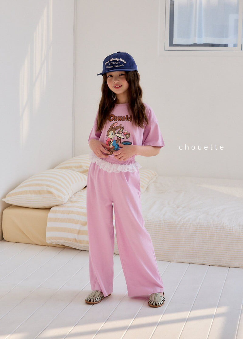 Chouette - Korean Children Fashion - #kidsshorts - Bunny Tee - 5