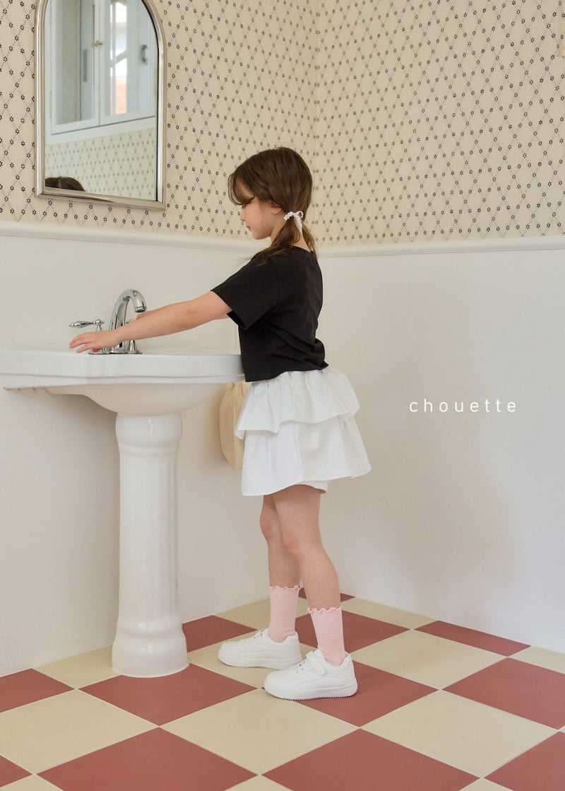 Chouette - Korean Children Fashion - #fashionkids - Ribbon Span Tee - 4