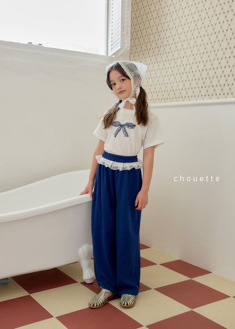 Chouette - Korean Children Fashion - #kidsstore - Lace Wide Pants