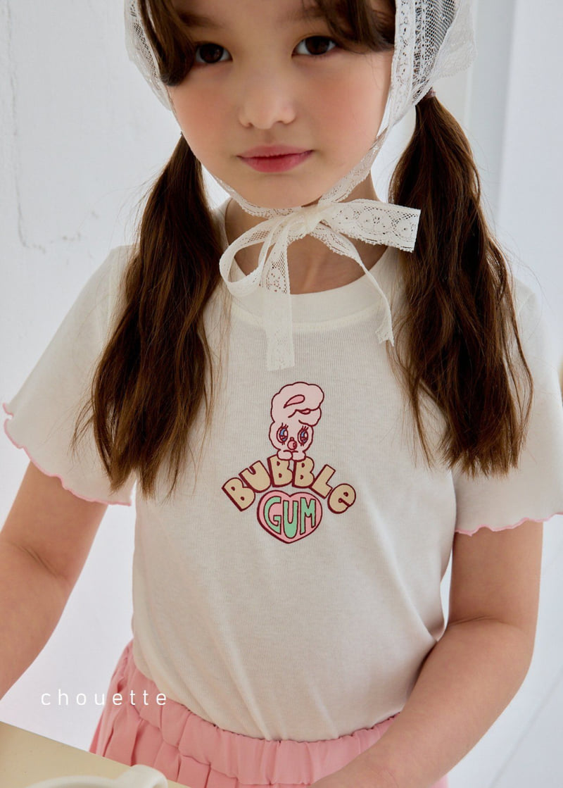 Chouette - Korean Children Fashion - #littlefashionista - Bubble Tee - 11