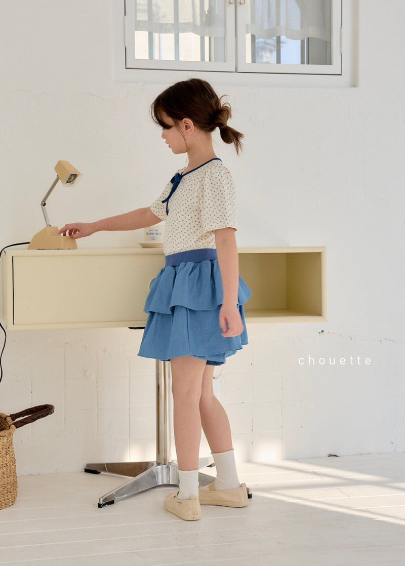 Chouette - Korean Children Fashion - #magicofchildhood - Tulip Ribbon Tee - 9