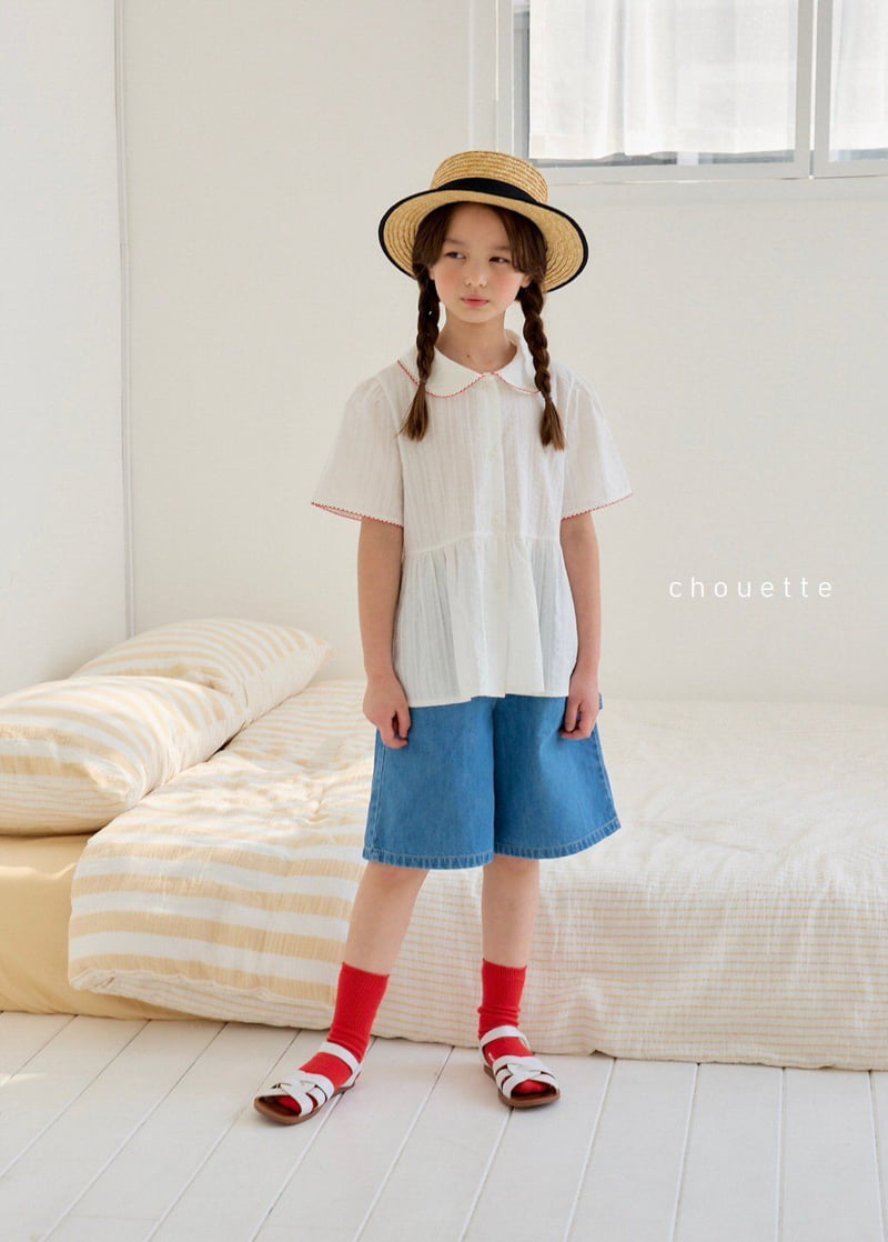 Chouette - Korean Children Fashion - #magicofchildhood - Berry Lace Blouse - 11