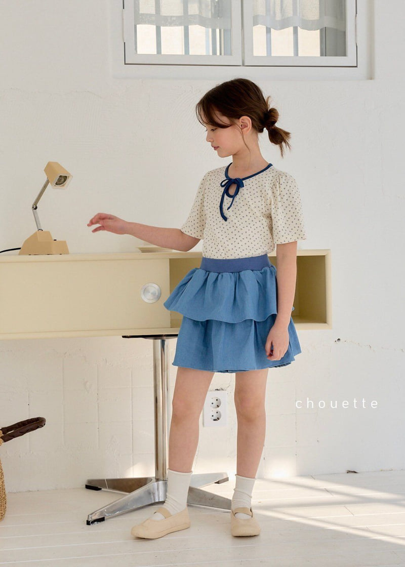 Chouette - Korean Children Fashion - #magicofchildhood - Denim Cancan Culotte - 8