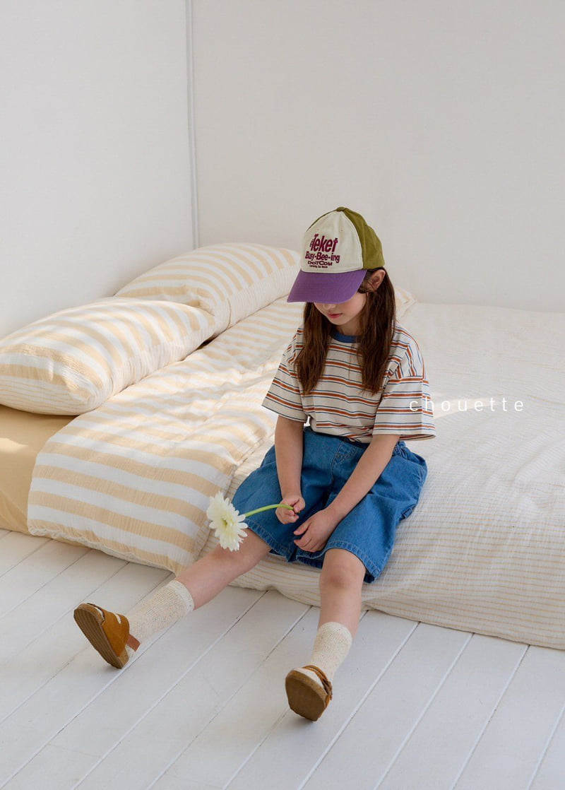 Chouette - Korean Children Fashion - #minifashionista - Denim Bermuda Pants - 12