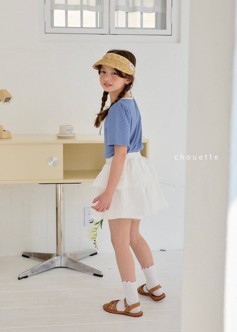 Chouette - Korean Children Fashion - #prettylittlegirls - Milk Cancan Culotte - 3