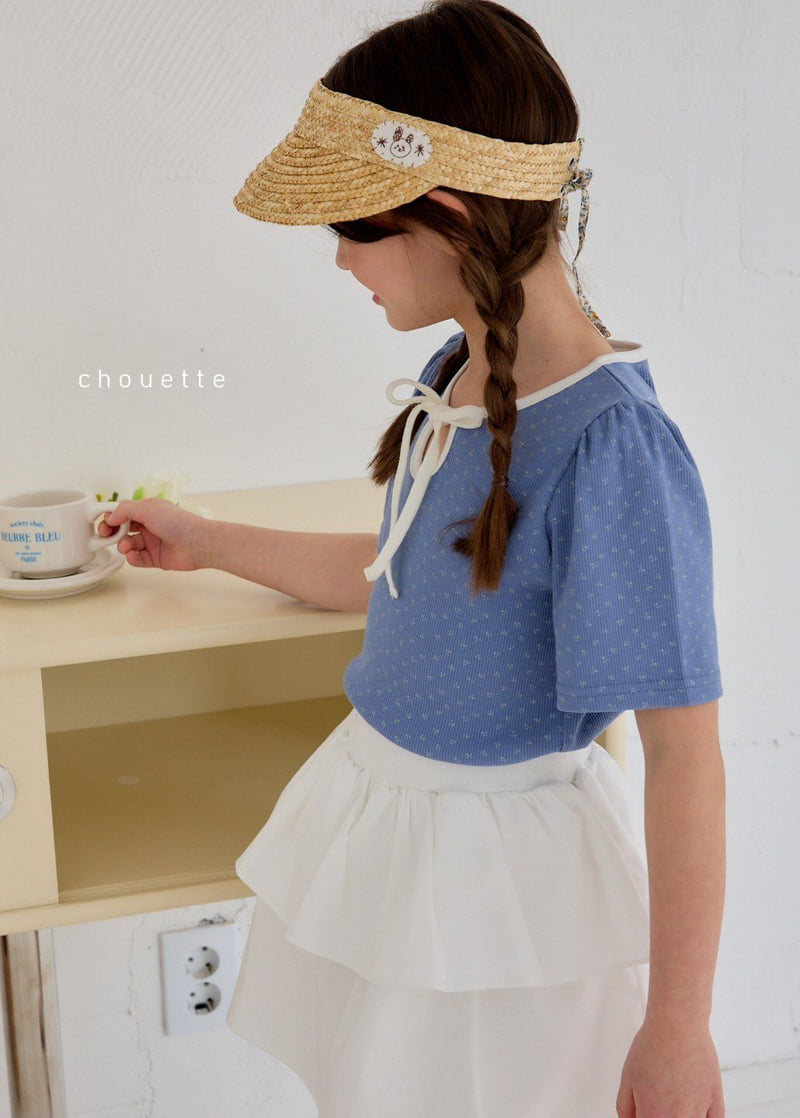 Chouette - Korean Children Fashion - #prettylittlegirls - Tulip Ribbon Tee - 11