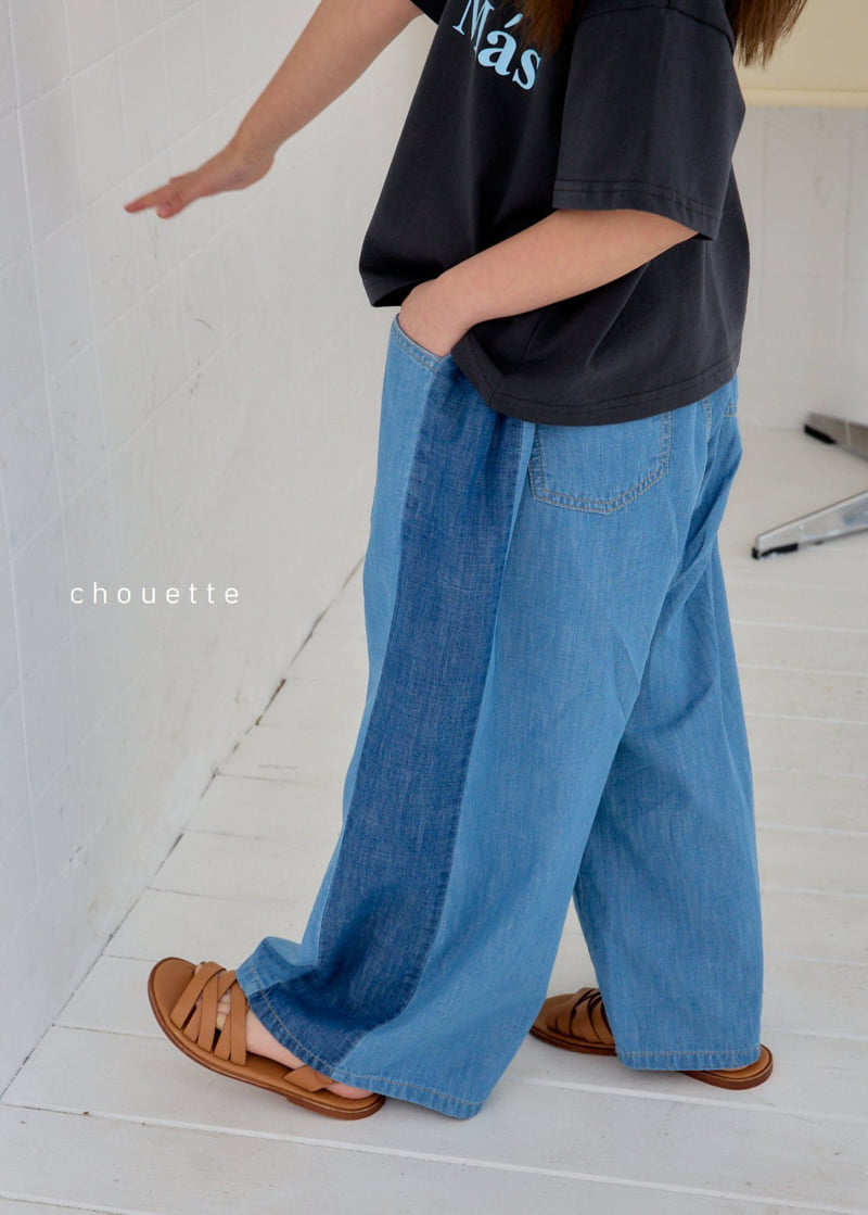 Chouette - Korean Children Fashion - #prettylittlegirls - Blue Pleated Pants - 10
