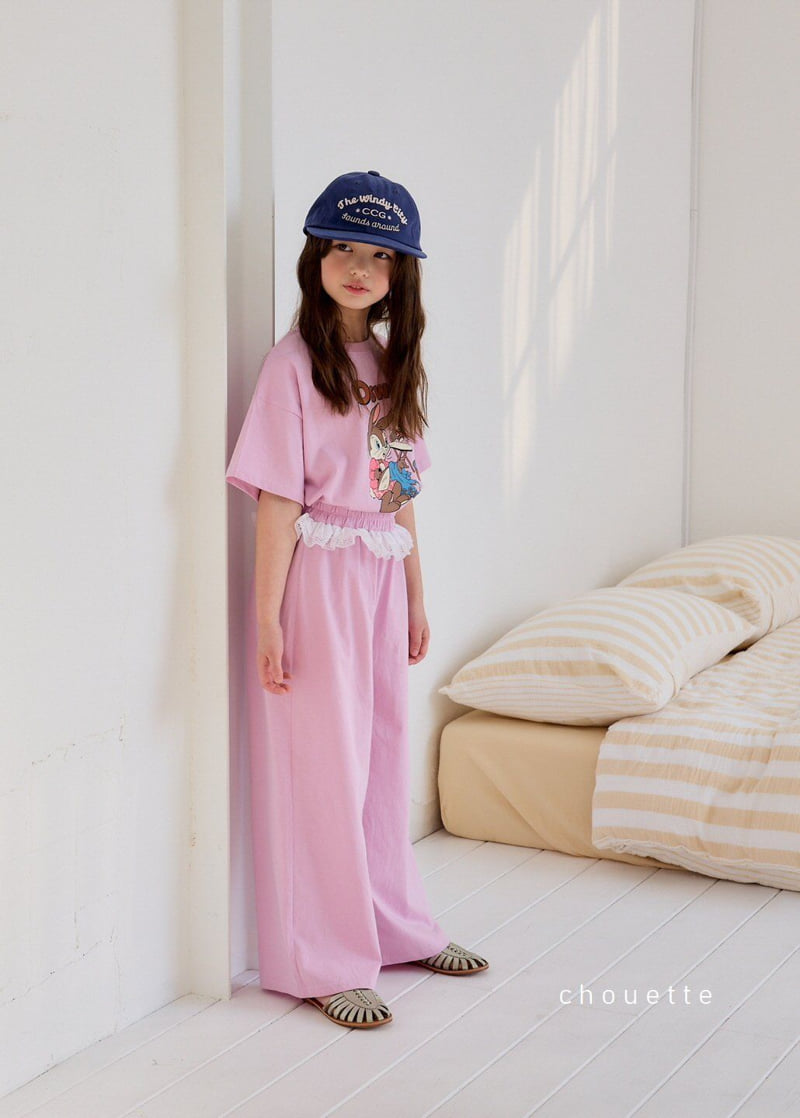 Chouette - Korean Children Fashion - #stylishchildhood - Lace Wide Pants - 10