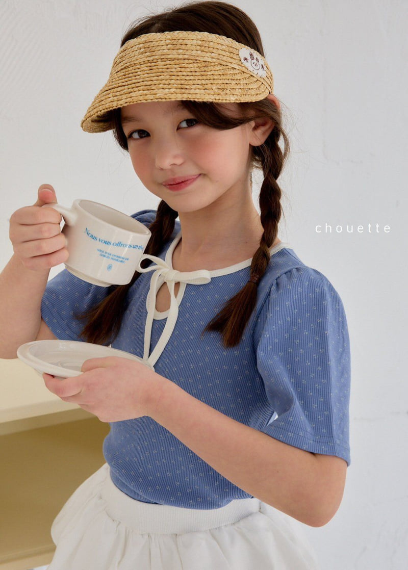 Chouette - Korean Children Fashion - #todddlerfashion - Tulip Ribbon Tee - 12