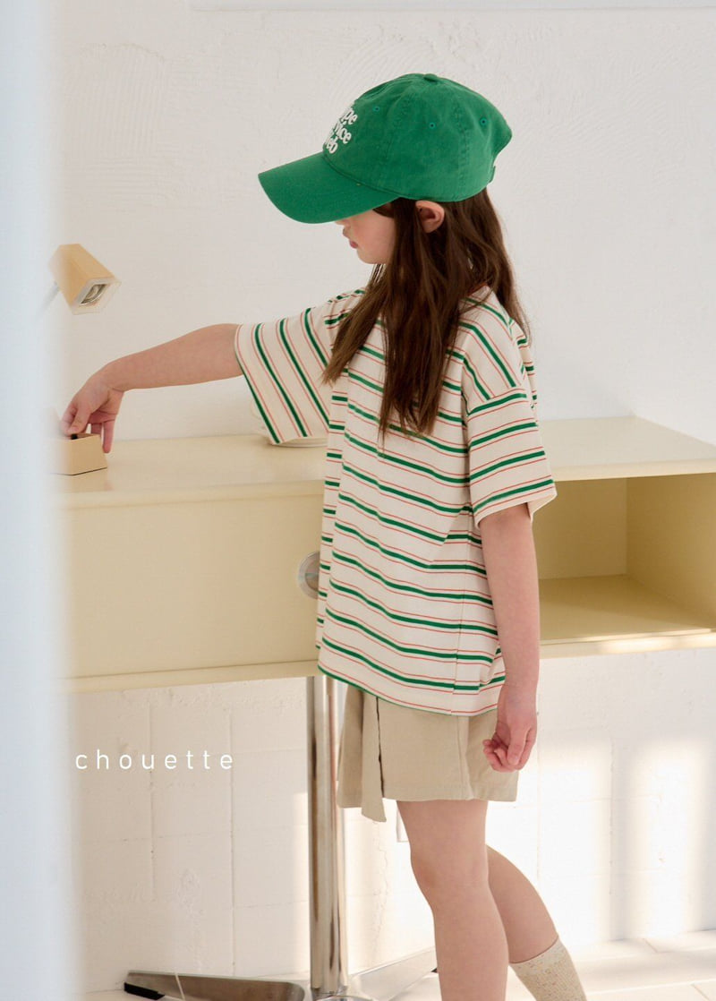 Chouette - Korean Children Fashion - #prettylittlegirls - Camp Bear Stripe Tee - 4