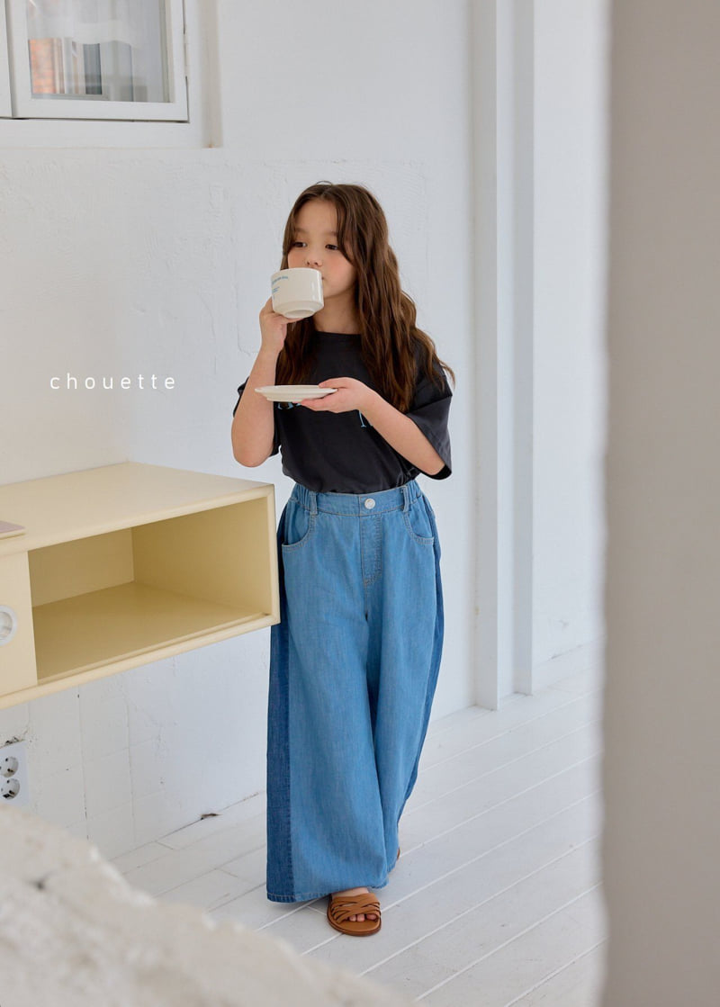 Chouette - Korean Children Fashion - #toddlerclothing - Blue Pleated Pants - 12