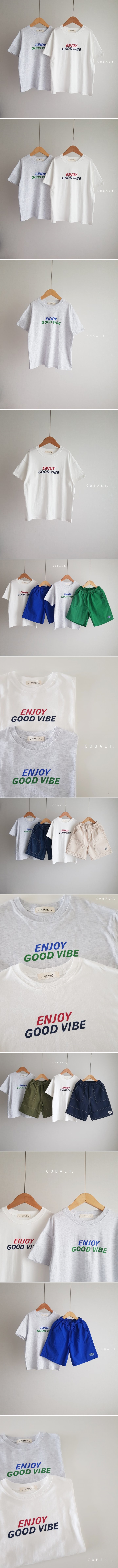 Cobalt - Korean Children Fashion - #littlefashionista - Enjoy Tee - 2