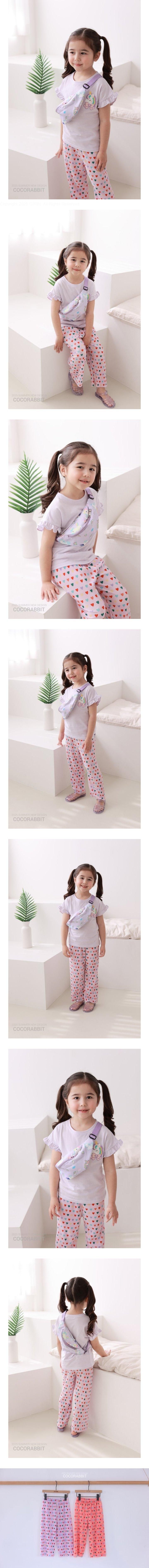 Coco Rabbit - Korean Children Fashion - #childofig - Pleated Heart Pants