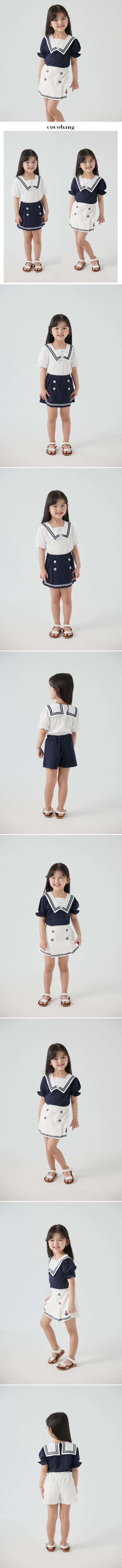 Cocobang - Korean Baby Fashion - #onlinebabyshop - Sailor Tee
