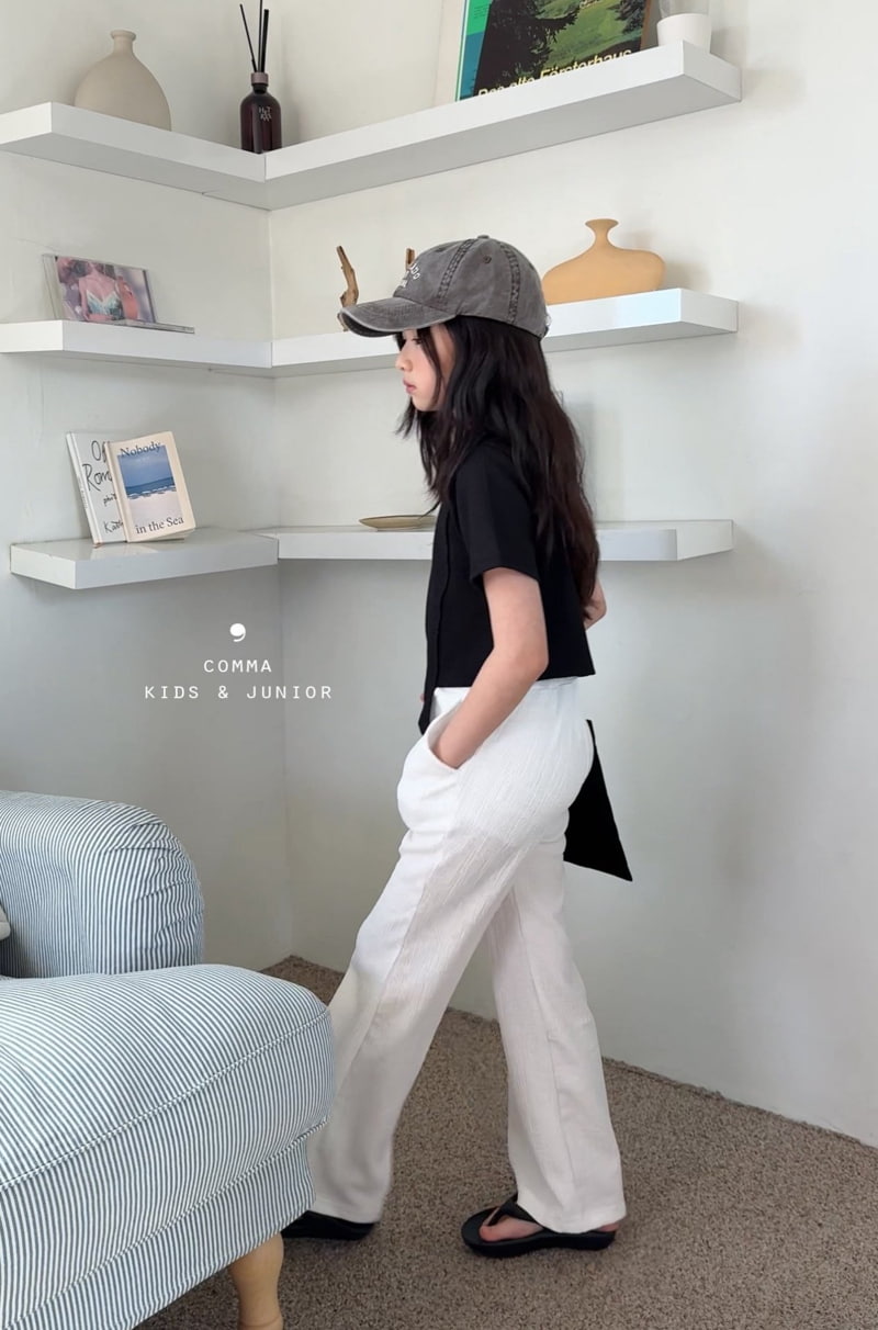 Comma - Korean Children Fashion - #Kfashion4kids - Pleated Diagonal Tee - 10