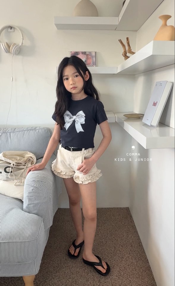 Comma - Korean Children Fashion - #Kfashion4kids - Frill Cancan Pants - 8