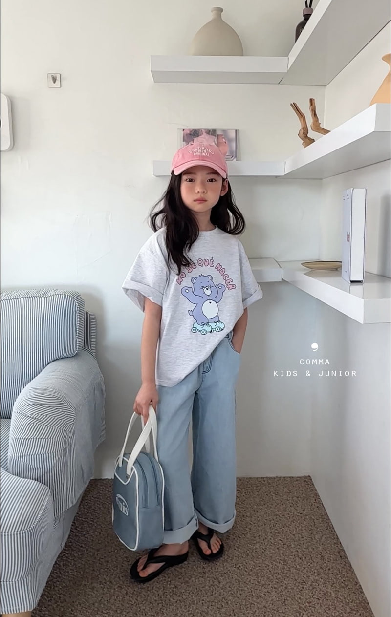 Comma - Korean Children Fashion - #Kfashion4kids - Linen Wide Jeans - 7
