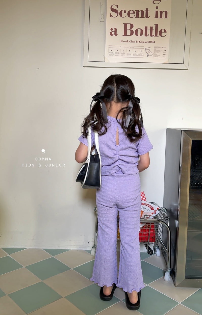 Comma - Korean Children Fashion - #Kfashion4kids - Wave Bootcut Pants - 3