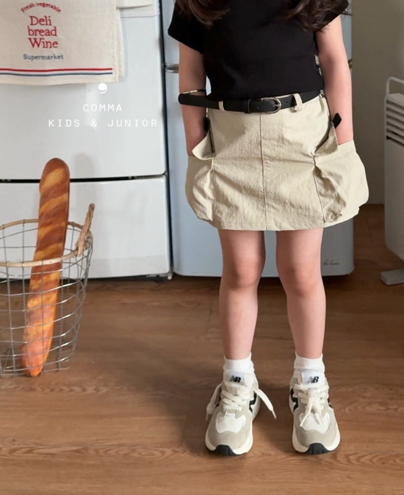 Comma - Korean Children Fashion - #Kfashion4kids - Cargo Skirt Pants