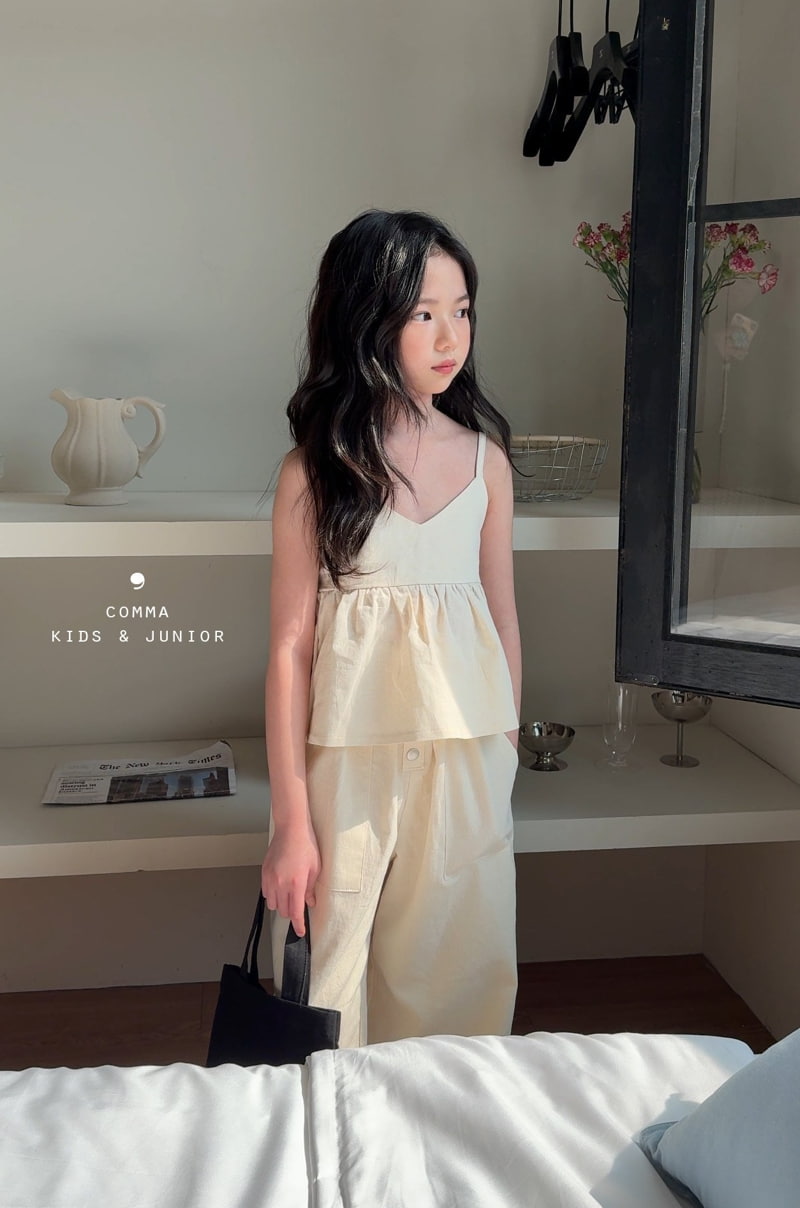 Comma - Korean Children Fashion - #Kfashion4kids - Frill Strap Top - 11