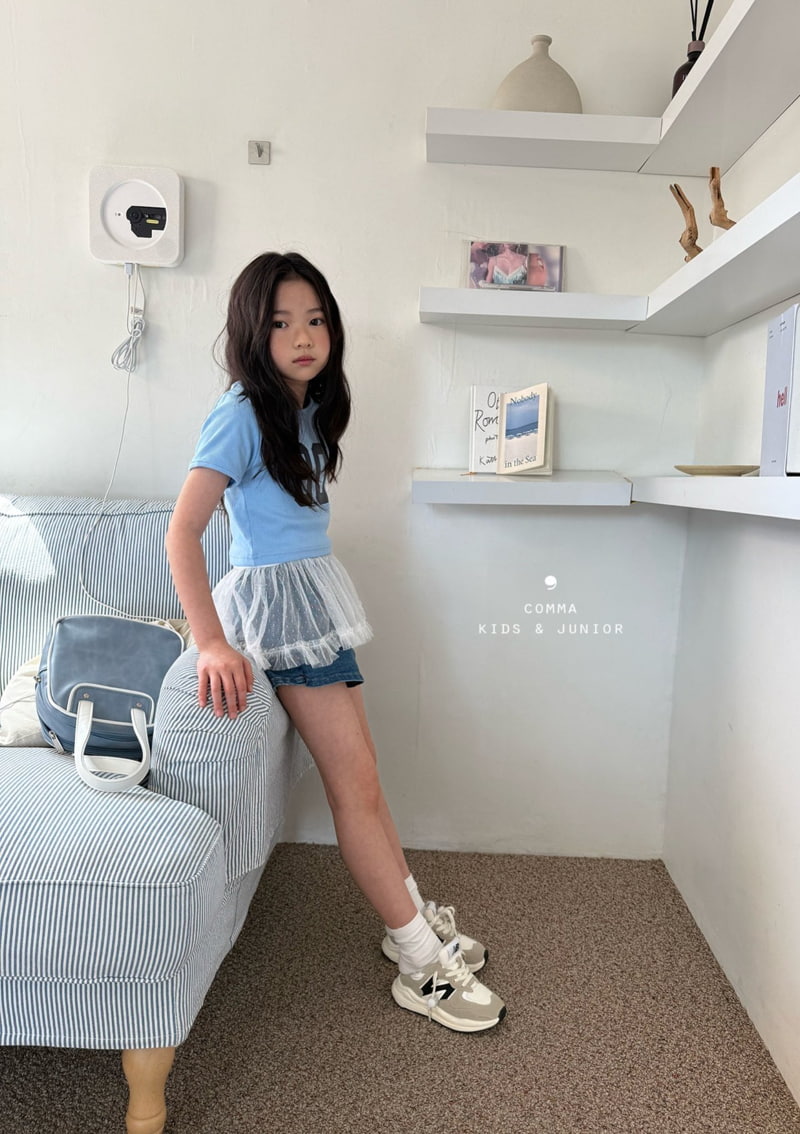 Comma - Korean Children Fashion - #Kfashion4kids - 80 Crop Tee - 9