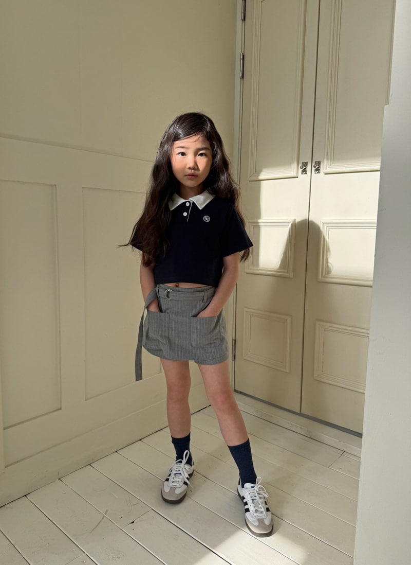 Comma - Korean Children Fashion - #Kfashion4kids - Belt Skirt Pants - 10