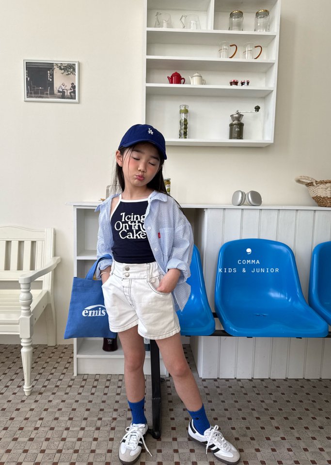Comma - Korean Children Fashion - #Kfashion4kids - Halter Sleeveless - 6