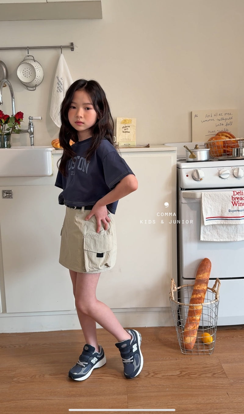Comma - Korean Children Fashion - #childofig - Cargo Skirt Pants - 6