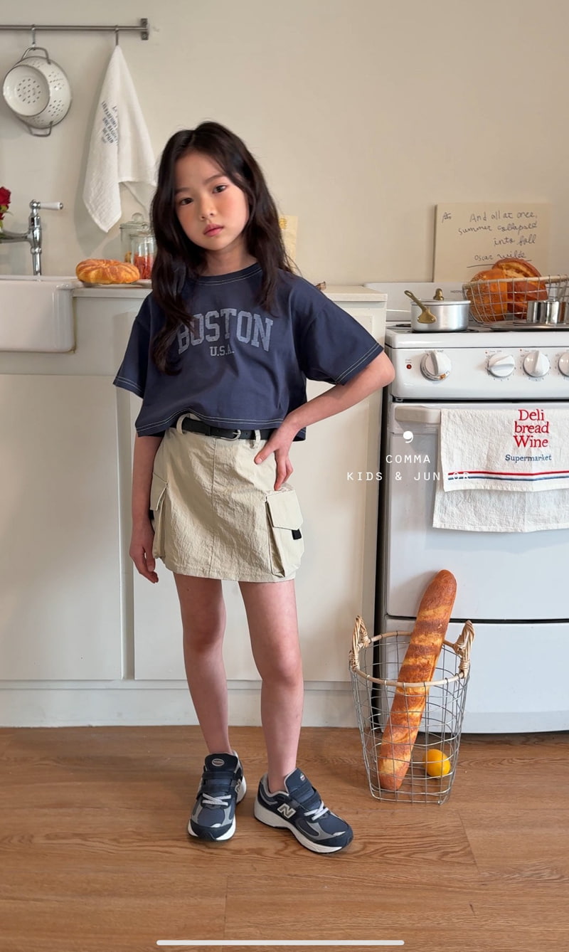 Comma - Korean Children Fashion - #childofig - Cargo Skirt Pants - 7