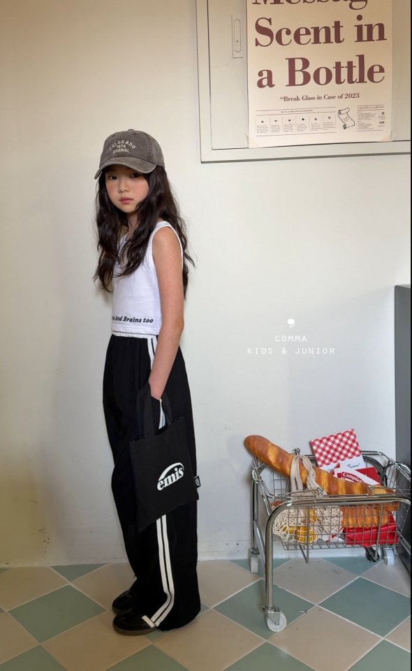 Comma - Korean Children Fashion - #prettylittlegirls - Crop Sleeveless - 4