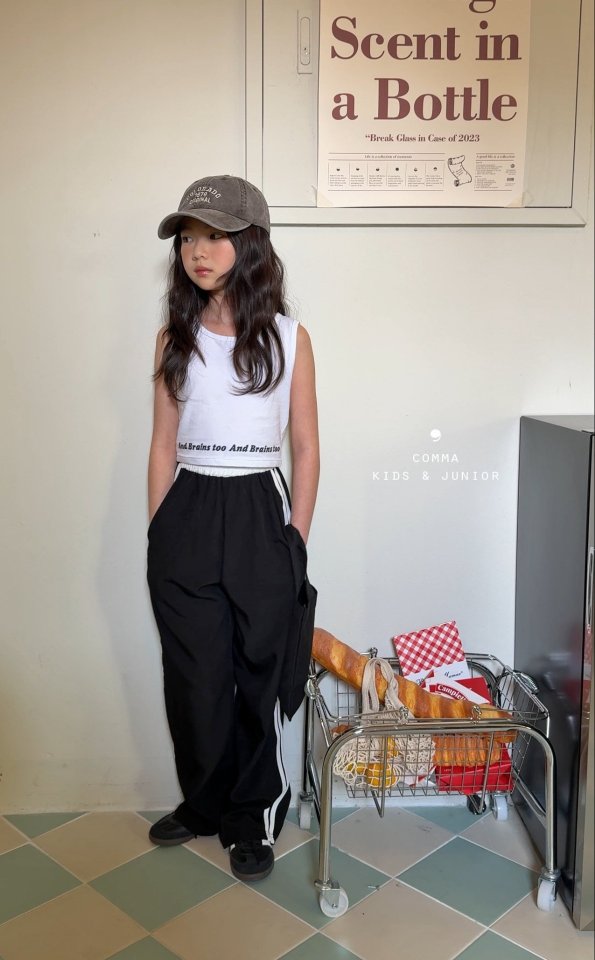 Comma - Korean Children Fashion - #childofig - Crop Sleeveless - 5