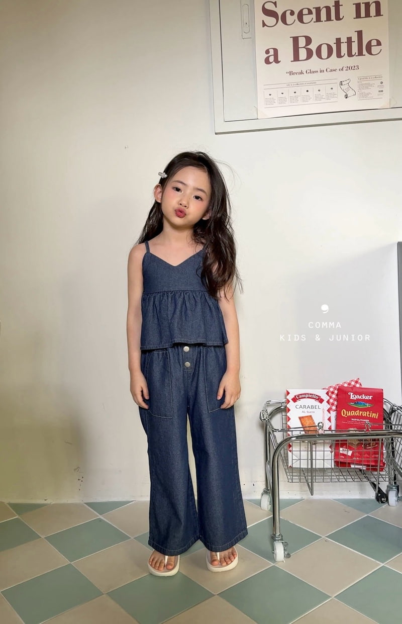 Comma - Korean Children Fashion - #childofig - Frill Strap Top - 2