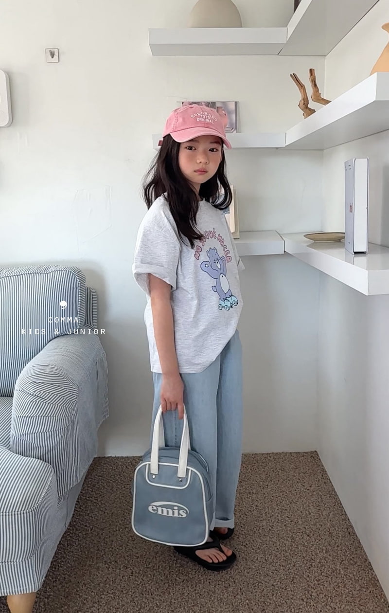 Comma - Korean Children Fashion - #childofig - Roller Bear Tee - 8