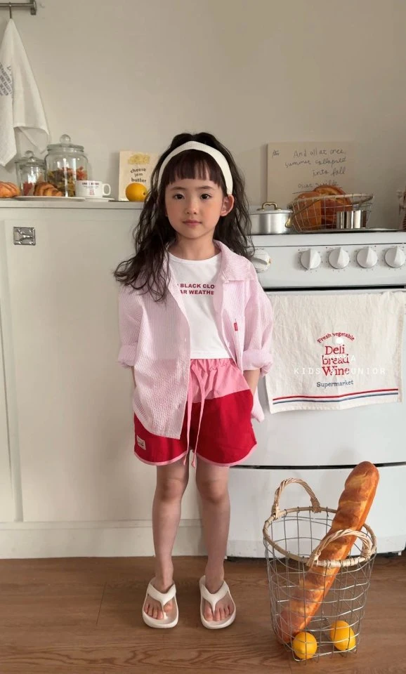 Comma - Korean Children Fashion - #childofig - English Crop Tee - 3