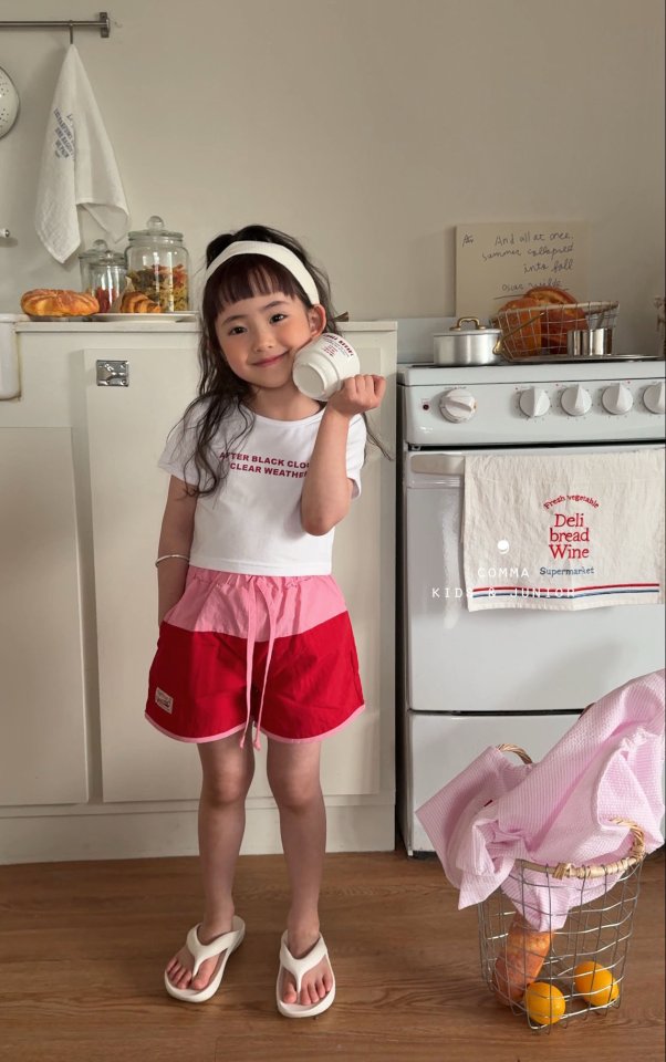 Comma - Korean Children Fashion - #childrensboutique - Cut Half Pants - 2
