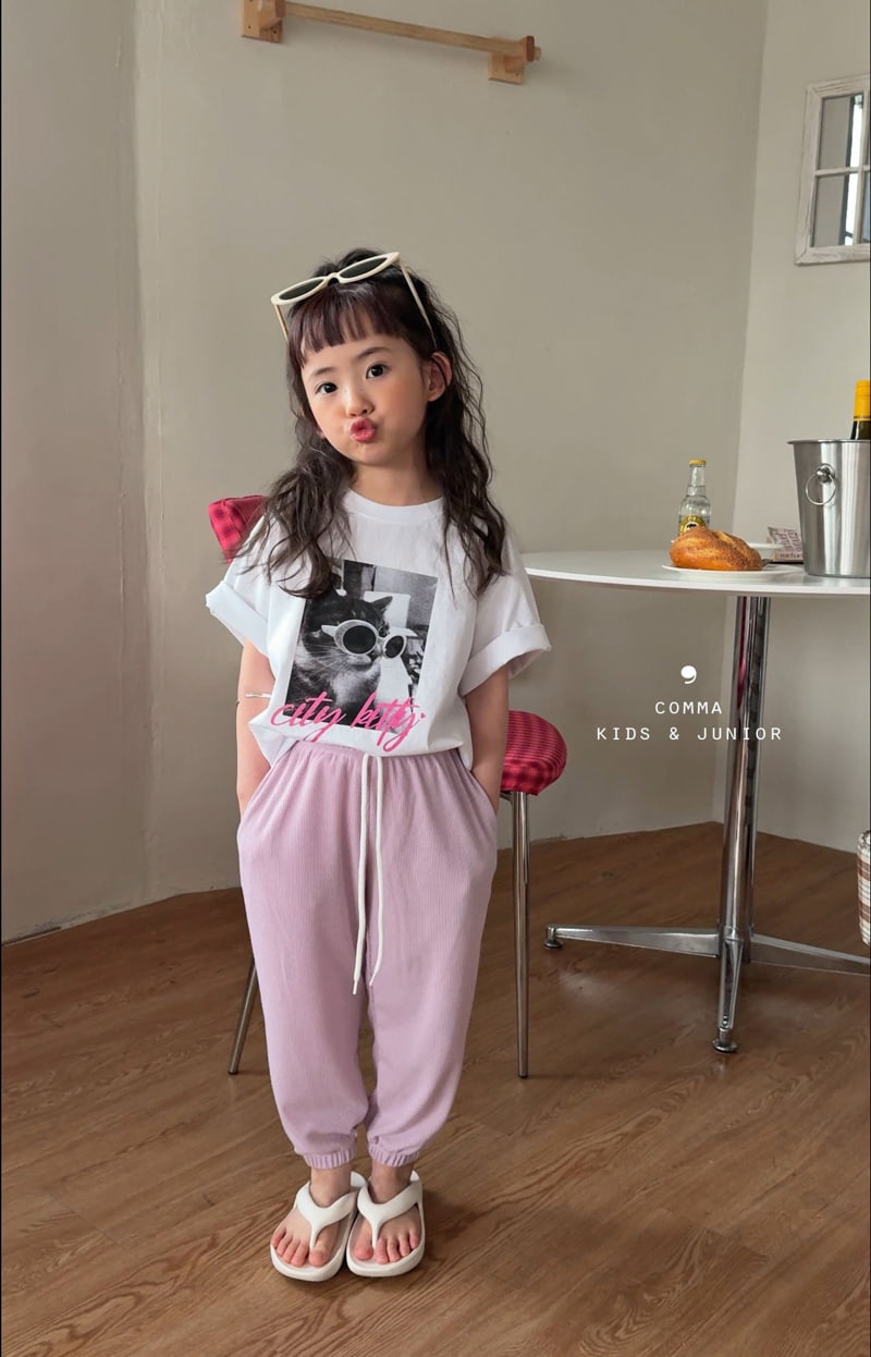 Comma - Korean Children Fashion - #childrensboutique - Cat Tee - 9
