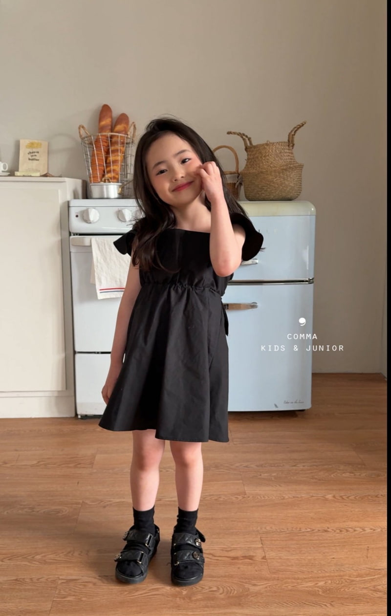 Comma - Korean Children Fashion - #childrensboutique - Angel Ribbon One-Piece - 10