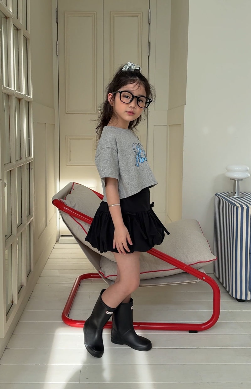 Comma - Korean Children Fashion - #childrensboutique - Hey Crop Tee - 8