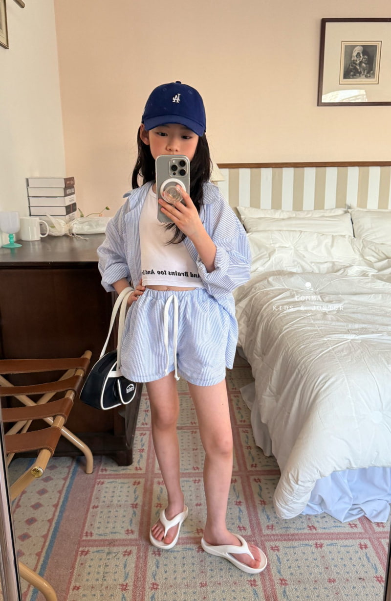 Comma - Korean Children Fashion - #childrensboutique - Daily Half Pants - 5
