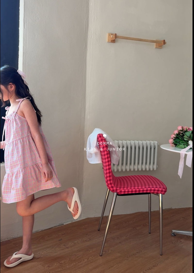 Comma - Korean Children Fashion - #childofig - Strap One-Piece - 4