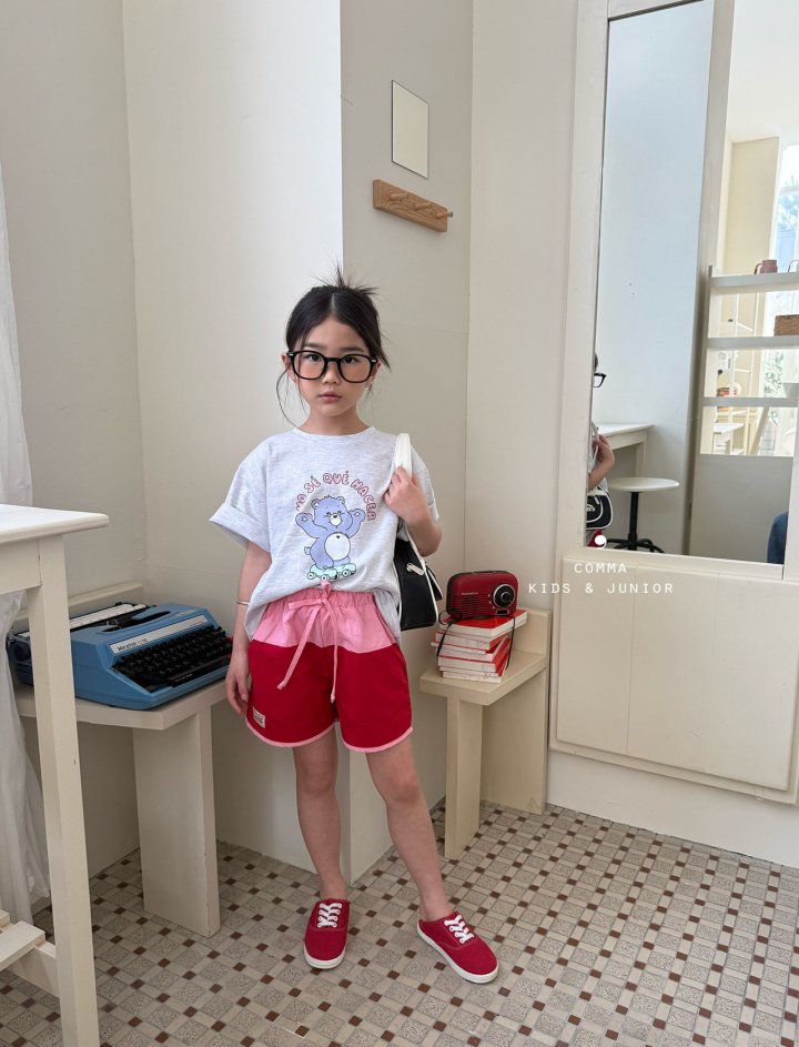 Comma - Korean Children Fashion - #designkidswear - Cut Half Pants - 3