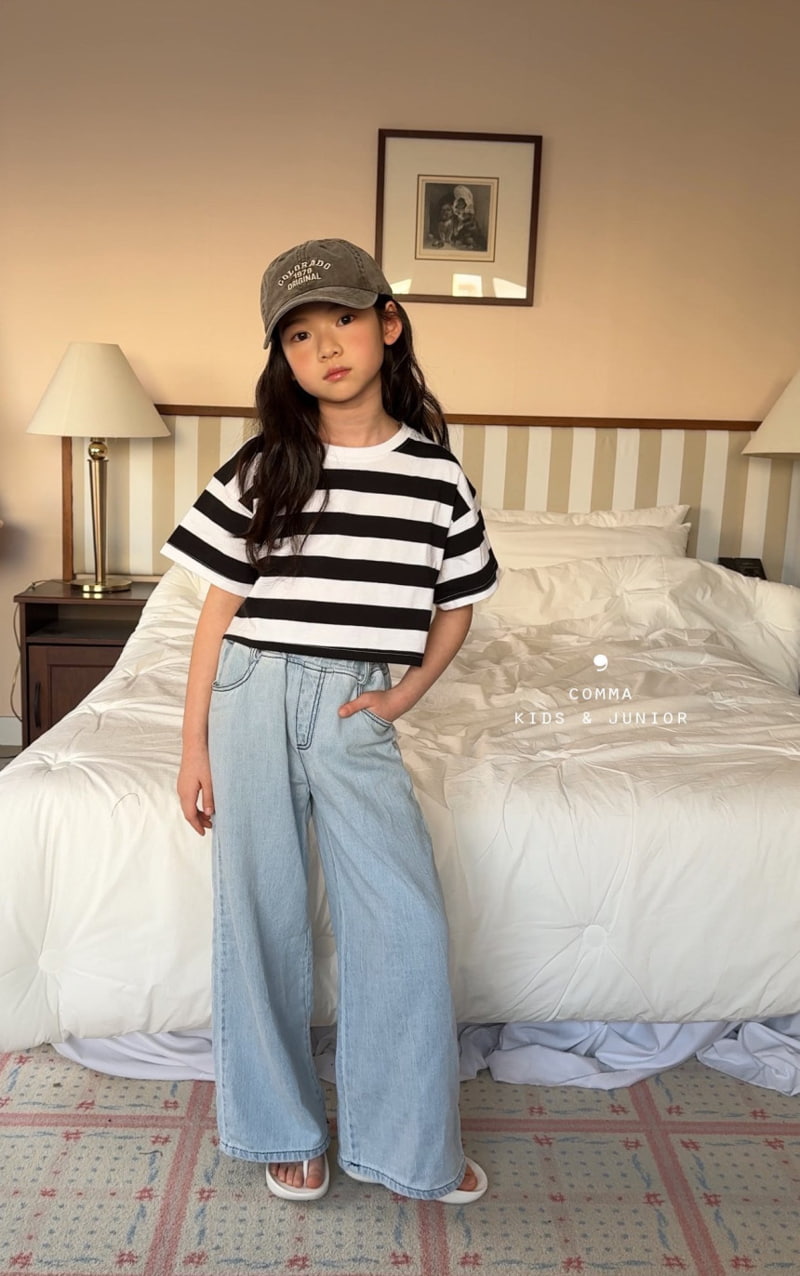 Comma - Korean Children Fashion - #designkidswear - Linen Wide Jeans