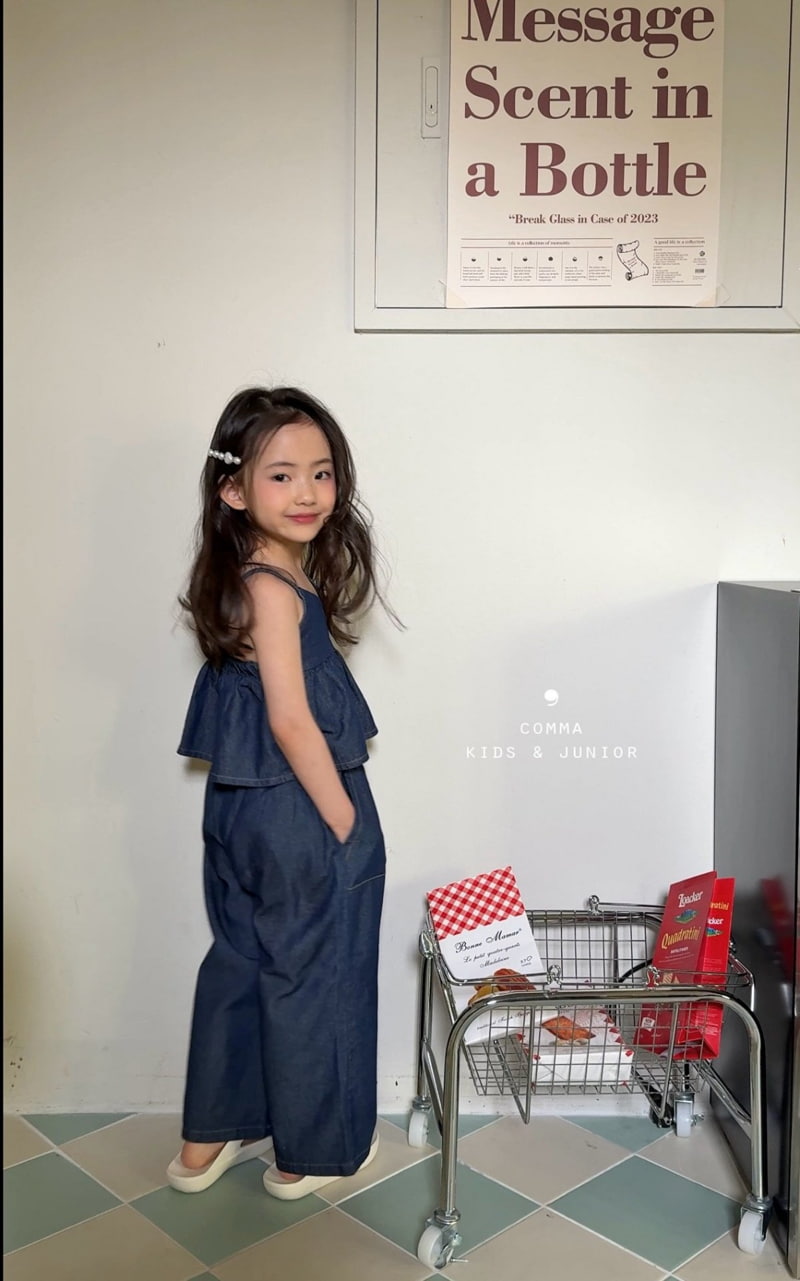 Comma - Korean Children Fashion - #designkidswear - Frill Strap Top - 5