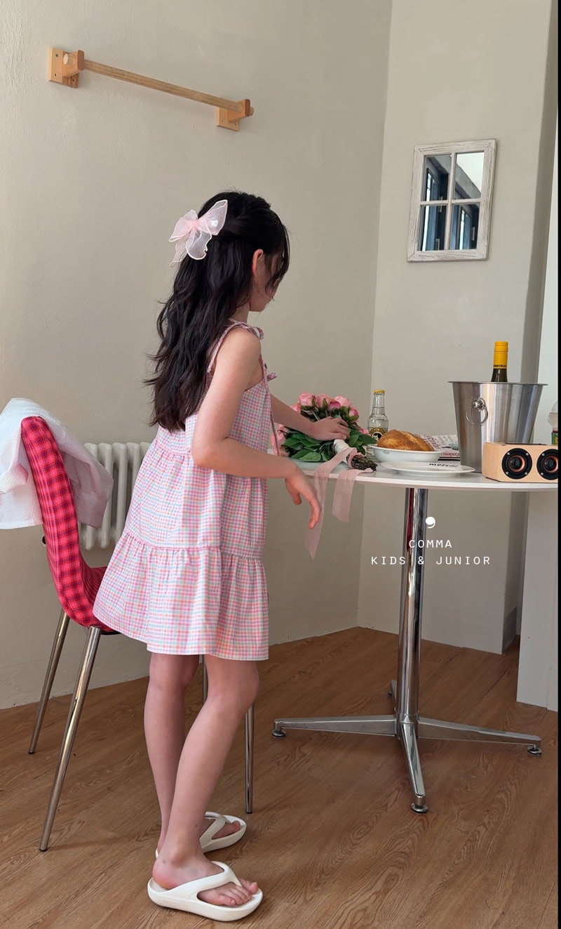 Comma - Korean Children Fashion - #designkidswear - Strap One-Piece - 5