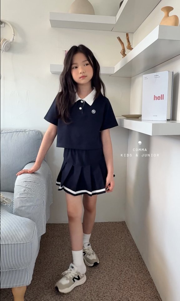 Comma - Korean Children Fashion - #designkidswear - Tennis Skirt - 2