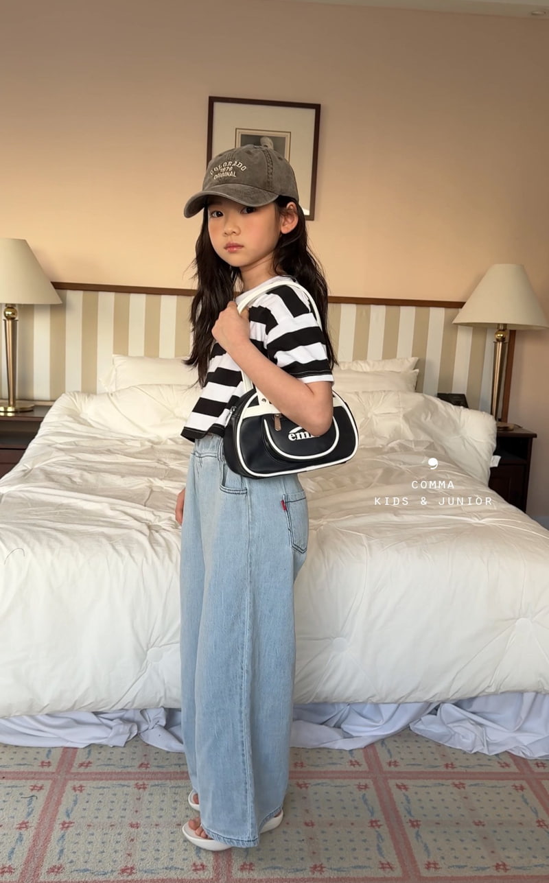 Comma - Korean Children Fashion - #discoveringself - Linen Wide Jeans - 2