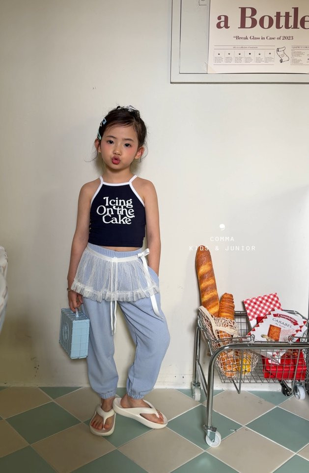 Comma - Korean Children Fashion - #discoveringself - Halter Sleeveless