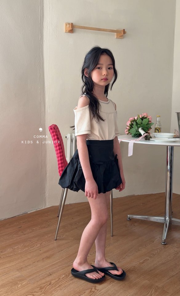 Comma - Korean Children Fashion - #fashionkids - Layered Slit Tee - 10
