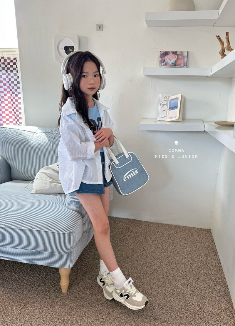 Comma - Korean Children Fashion - #fashionkids - 80 Crop Tee - 5