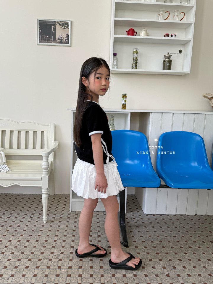 Comma - Korean Children Fashion - #fashionkids - Two Line Long Tee - 3